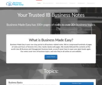 Businessmadeeasy.xyz(Business Made Easy) Screenshot