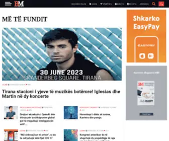 Businessmag.al(Business Magazine Albania) Screenshot