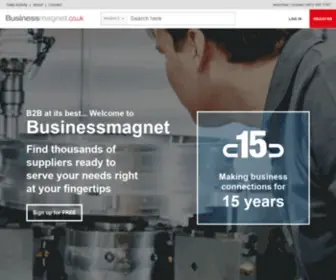 Businessmagnet.co.uk(The Online Media Publisher) Screenshot