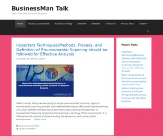 Businessmantalk.com(Businessmantalk) Screenshot