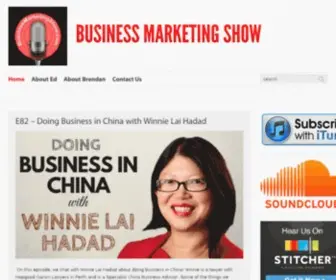 Businessmarketingshow.com(The Business Marketing Show with Ed Keay) Screenshot