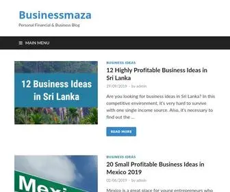 Businessmaza.com(Business Ideas) Screenshot