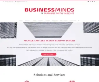 Businessminds.com(Business Intelligence) Screenshot