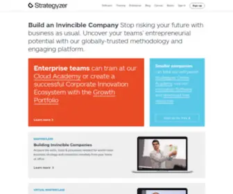 Businessmodelalchemist.com(Corporate Innovation Strategy) Screenshot