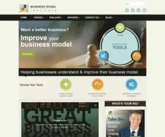 Businessmodelinstitute.com(The Premier Business Model Blog) Screenshot