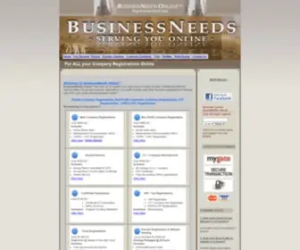 Businessneeds.co.za(Private Company Registrations) Screenshot