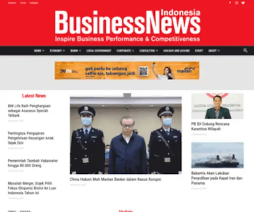 Businessnews.co.id(Business News) Screenshot
