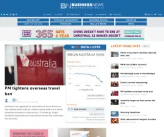 Businessnews.com.au(Business News) Screenshot