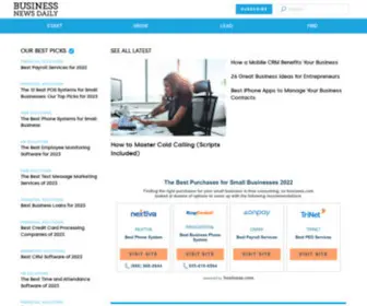 Businessnewsdaily.com(Business News Daily) Screenshot