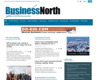 Businessnorth.com(BusinessNorth of Duluth) Screenshot