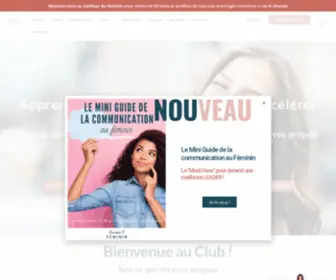 Businessofeminin.com(Business O Féminin) Screenshot