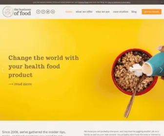 Businessoffood.com.au(Learn How to start a food business) Screenshot