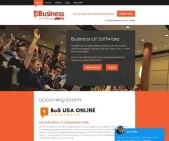 Businessofsoftware.org(Business of Software) Screenshot