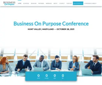 Businessonpurposeconference.com(Business On Purpose) Screenshot