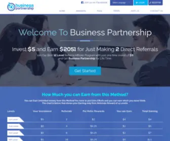 Businesspartnership.info(Business Partnership) Screenshot