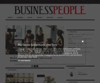 Businesspeople.it(Business People) Screenshot