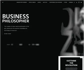 Businessphilosopher.com(The Business Philosopher) Screenshot