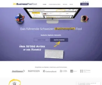 Businessplan.ch(Businessplan) Screenshot