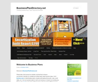 Businessplandirectory.net(Business Plans) Screenshot