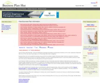 Businessplanhut.com(Free Business Plan Information) Screenshot