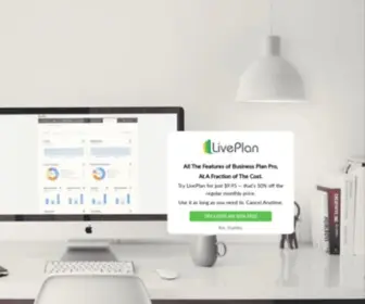Businessplanpro.com(Business Plan Pro) Screenshot