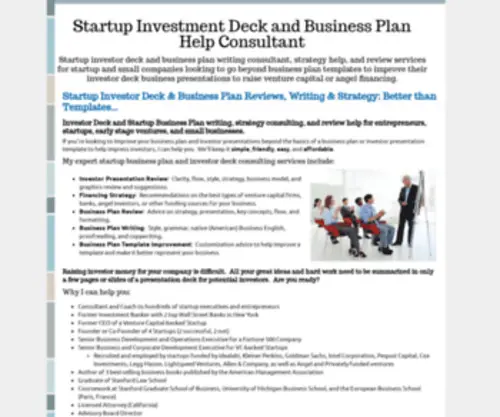 Businessplanreviews.com(Startup Investor Deck & Business Plan Reviews) Screenshot