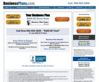 Businessplans.com(Business Plan Writing at Just $585.00 Call Now) Screenshot