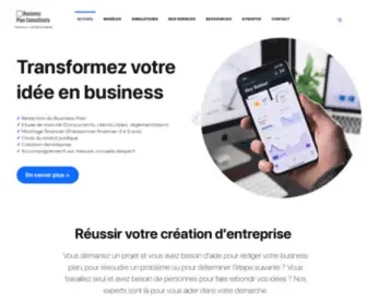 Businessplans.fr(Accueil) Screenshot