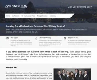 Businessplanwritersuk.co.uk(Business Plan Writers UK) Screenshot