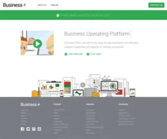 Businessplus.com(Business Operating Platform) Screenshot