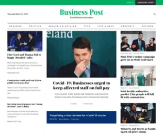 Businesspost.ie(The Business Post website) Screenshot