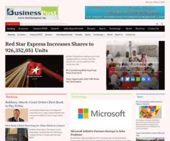 Businesspost.ng(Business Post Nigeria) Screenshot
