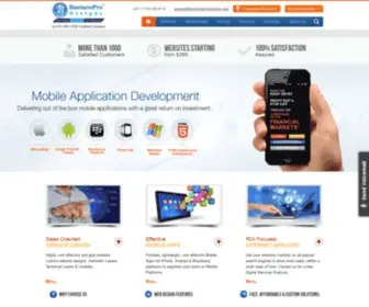 Businessprodesigns.com(Web Design & Development) Screenshot