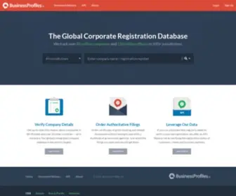 Businessprofiles.com(Business Profiles) Screenshot