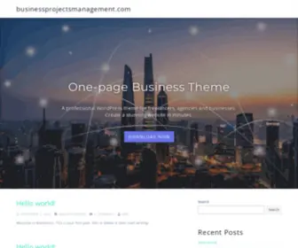 Businessprojectsmanagement.com(businessprojectsmanagement) Screenshot