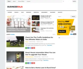 Businessraja.com(Leading Business And Finance Blog) Screenshot