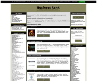 Businessrank.co.uk(Business Rank) Screenshot