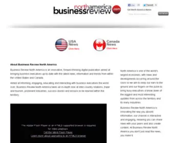 Businessreviewnorthamerica.com(Business Review North America) Screenshot