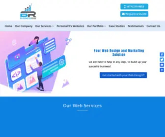 Businessrise.net(Web Design and Marketing Solutions) Screenshot