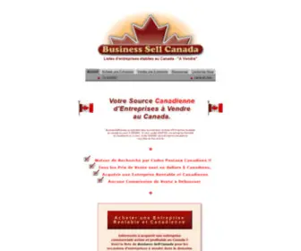 Businesssellcanada.ca(Business Sell Canada) Screenshot