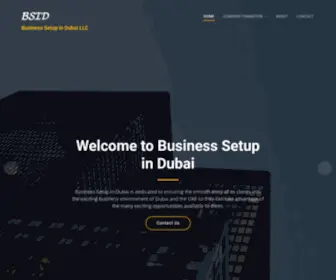 Businesssetupindubai.ae(Business Setup in Dubai / Ras Al Khaimah) Screenshot