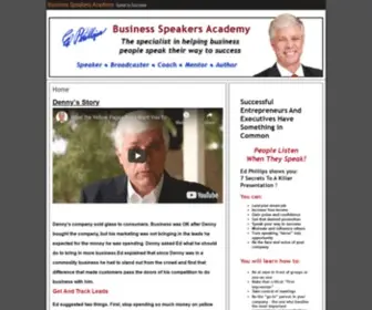 Businessspeakersacademy.com(Business Speakers Academy) Screenshot