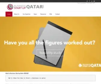 BusinessstartupQatar.com(Company Registration & Formation in Qatar) Screenshot