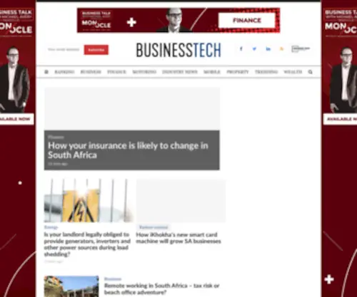 Businesstech.co.za(Businesstech) Screenshot