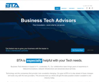 Businesstechadvisors.com(BTA Business Tech Advisors) Screenshot