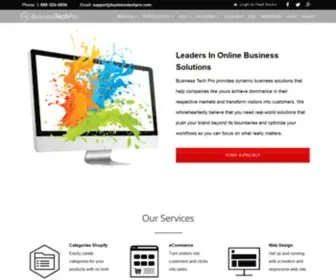 Businesstechpro.com(USA Based eCommerce and Marketing Services from the Experts) Screenshot