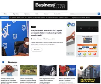 Businesstimesug.com(Home BT) Screenshot