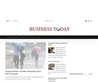 Businesstoday.co.ke(Business Today Kenya) Screenshot