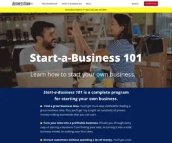 Businesstown.com(We make starting a business simple) Screenshot