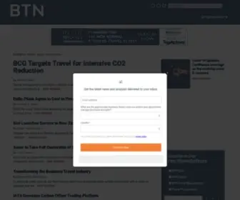 Businesstravelnews.com(Business Travel News) Screenshot